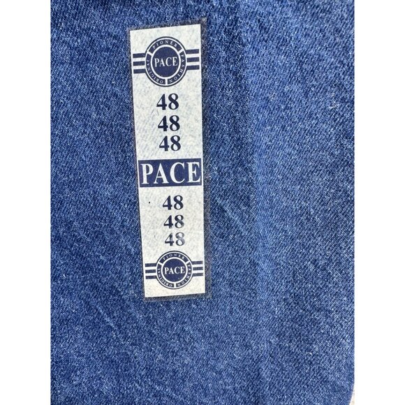 Pace Mens Pioneer Denim Jean Shorts Size 48 Blue Cotton Western Style - Picture 4 of 9